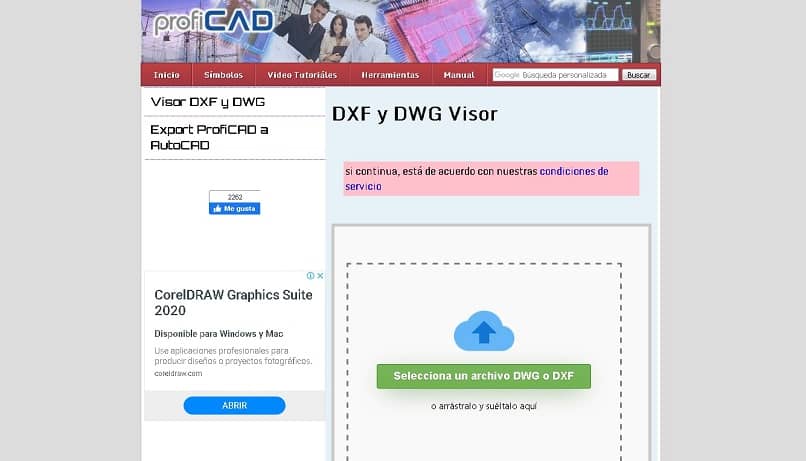 abrir archivo dxf online con proficad