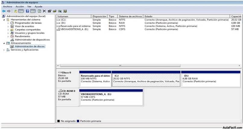 windows disk administrator