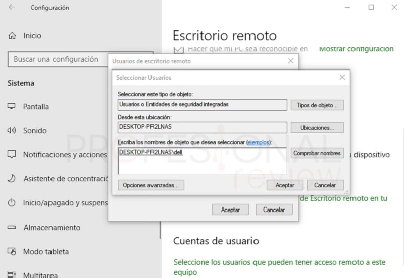add users to remote desktop in windows 10