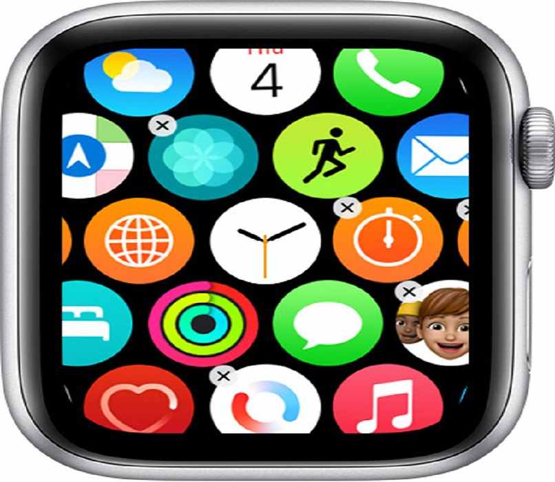 app icons on apple watch