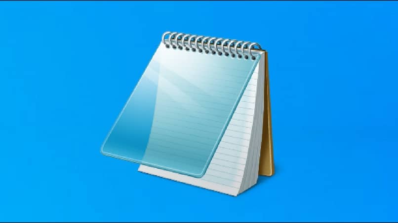 icono bloc notas windows sirve abrir archivos
