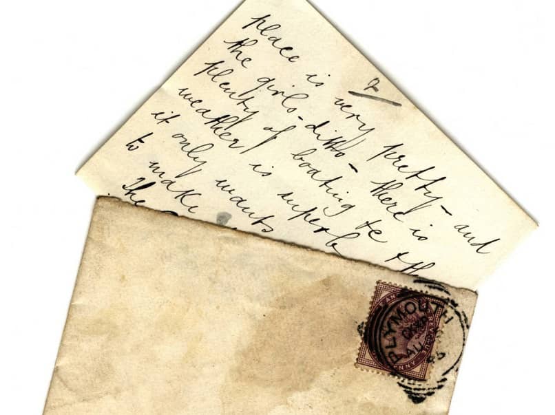carta antigua 