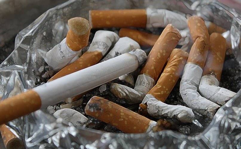 cigars in ashtray