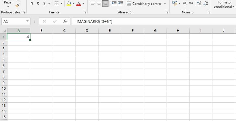 example of the imaginary function in excel