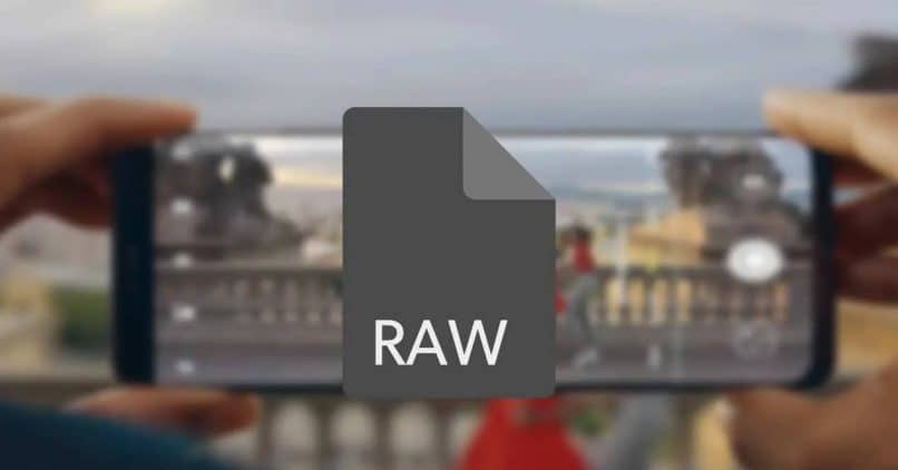 raw logo with distorted mobile image