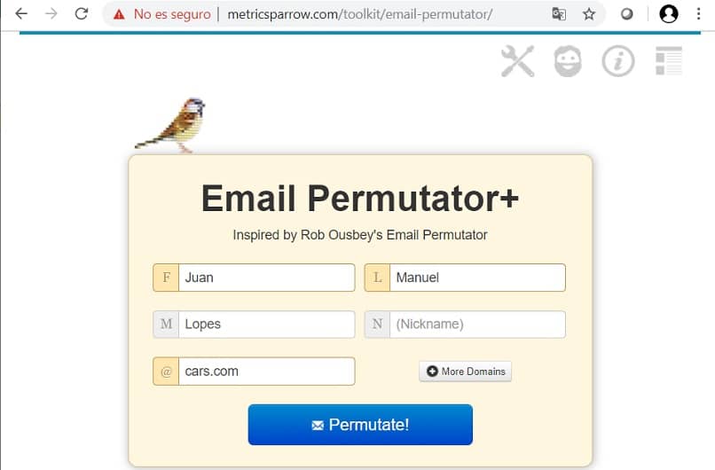 email permutator generador correos