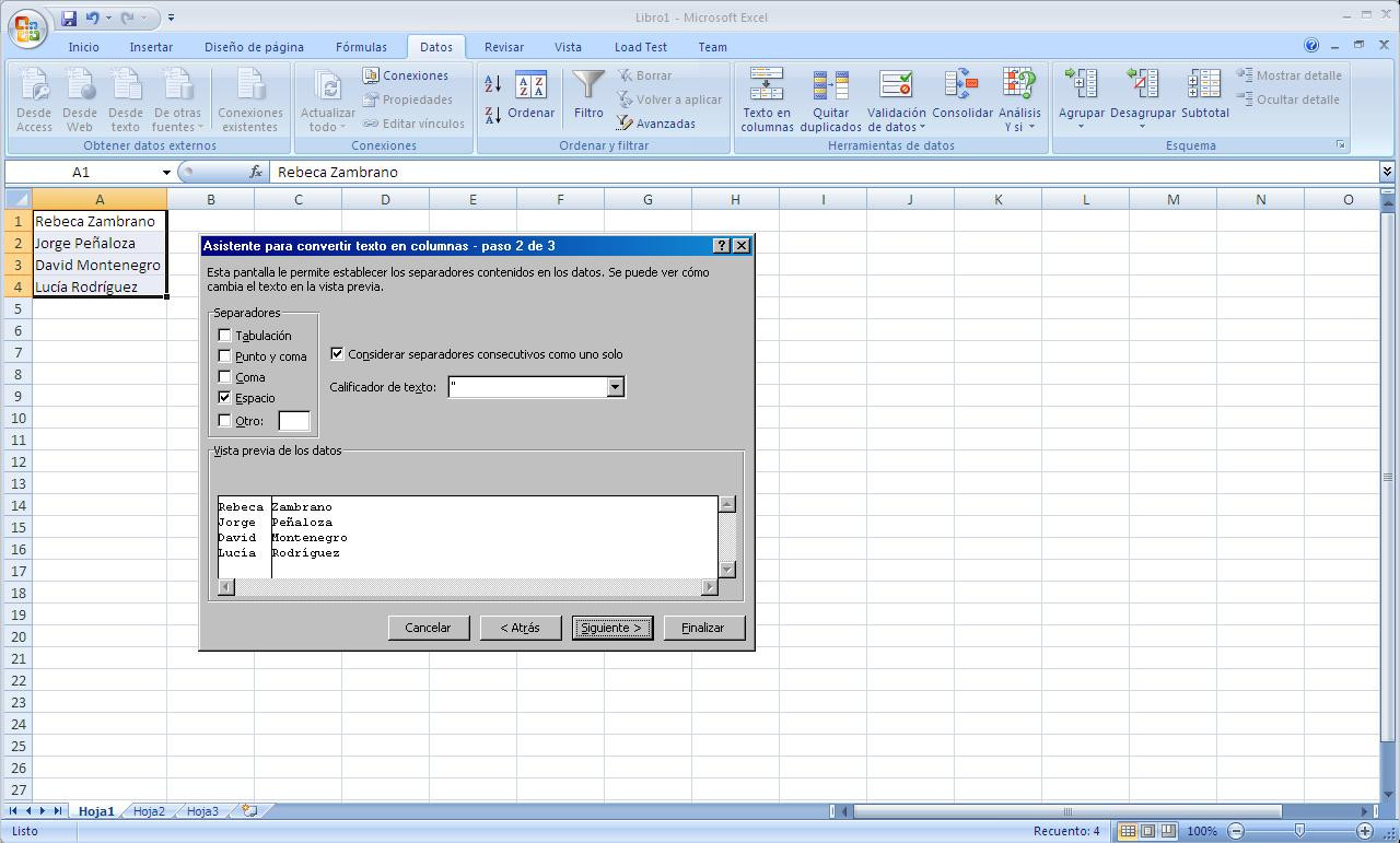 Formula Para Separar Numeros En Excel
