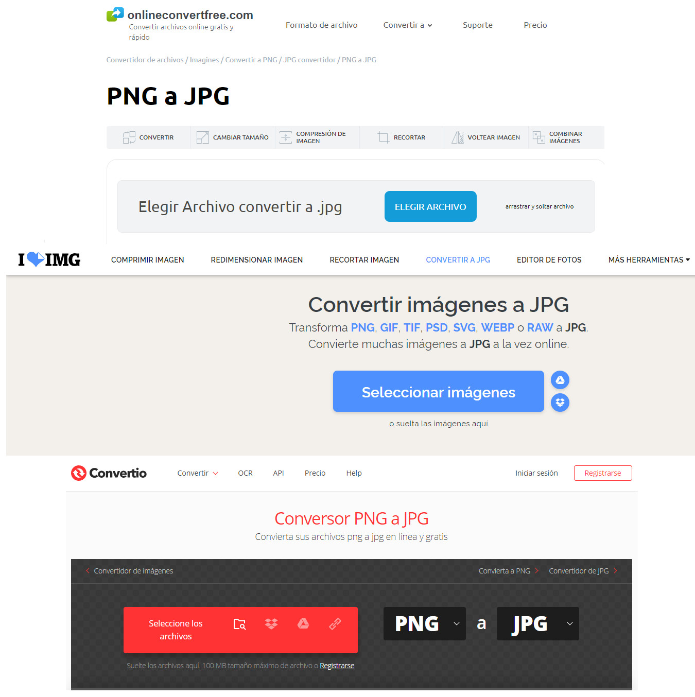 How to convert PNG images to JPG without losing quality - Without free programs