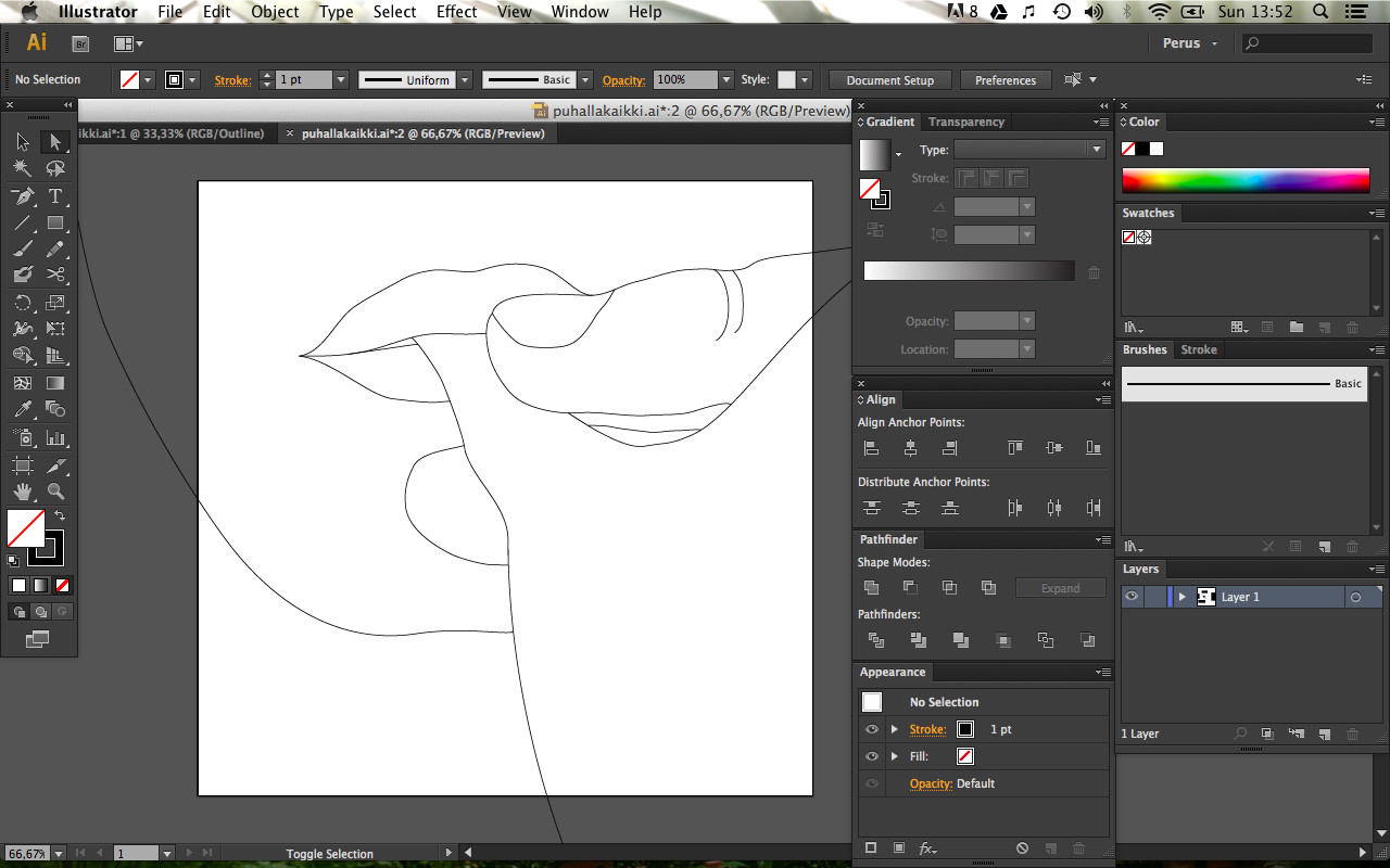 Como Seleccionar Varios Elementos En Illustrator