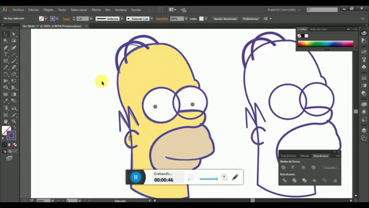 Como Calcar Un Dibujo En Adobe Illustrator