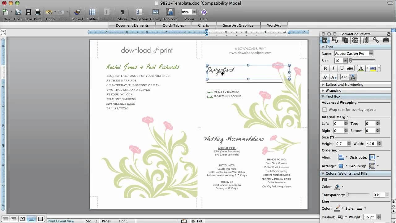 Cómo Hacer una Tarjeta de Invitación y Sobres en Microsoft Publisher