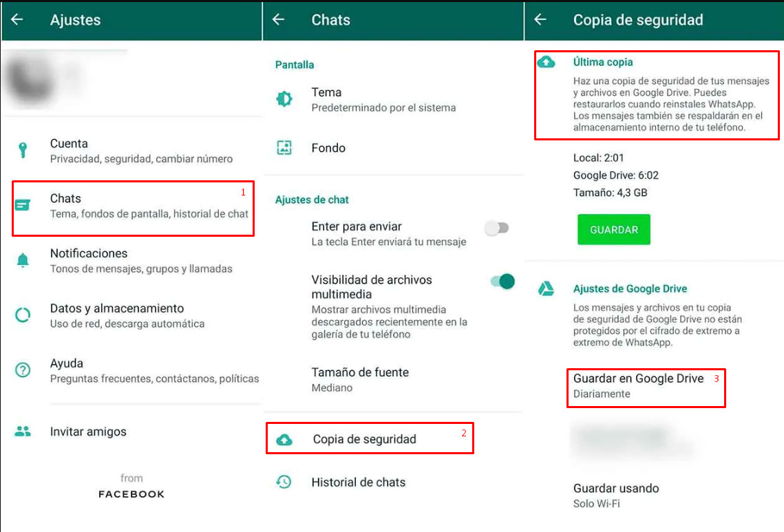 Como Ver Las Conversaciones De Whatsapp Guardadas En Google Drive