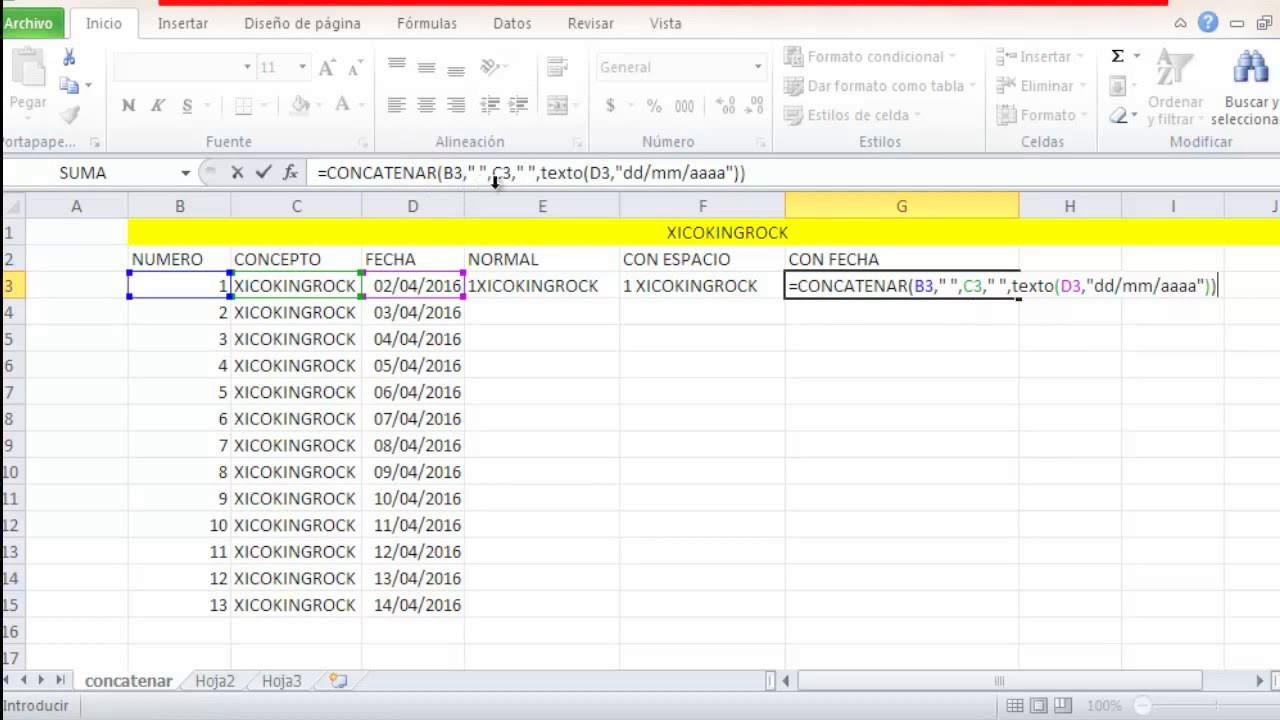 Como Juntar Dos Celdas En Excel Cómo Concatenar dos o más Celdas en Excel de Manera Fácil y Rápida | Mira Cómo Se Hace