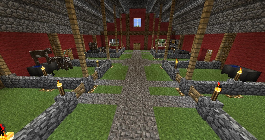 ¿Cómo Hacer una Granja de Animales en Minecraft? Crafteo en la Granja Mira Cómo se Hace