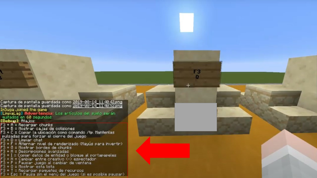 Con Que Tecla Se Come En Minecraft