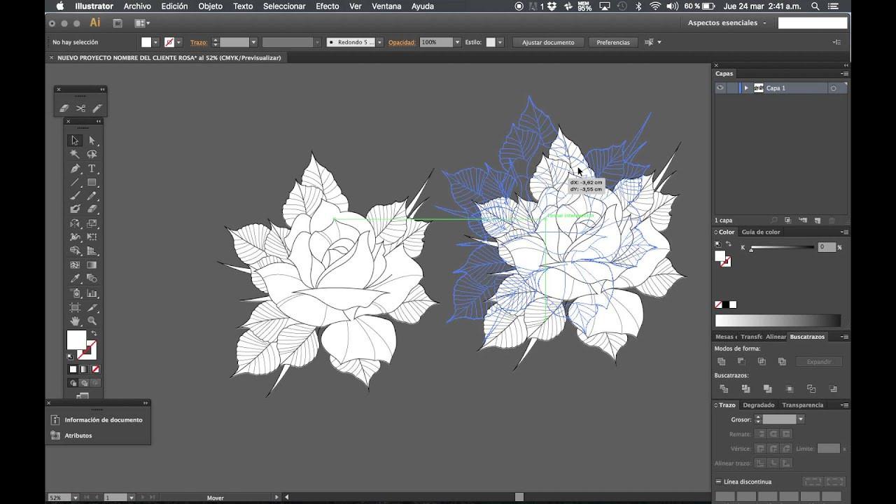 Cómo Aislar, Agrupar, Combinar o Expandir Objetos en Illustrator