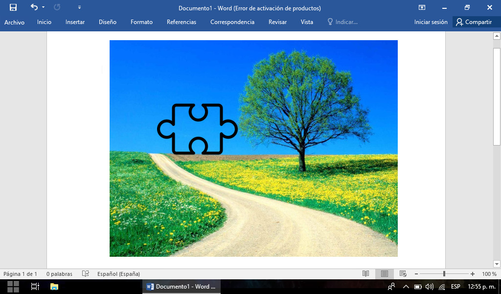 Cómo Hacer un Rompecabezas Interactivo en Word, PowerPoint o Publisher