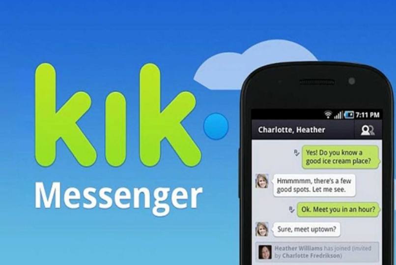 kik te ofrece la opcion de conocer mas amigos mediante un codigo de qr