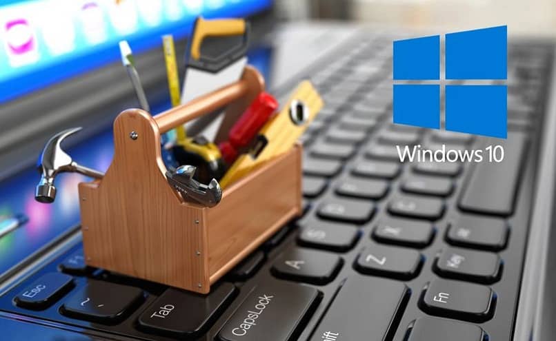 herramientas de windows 10 laptop