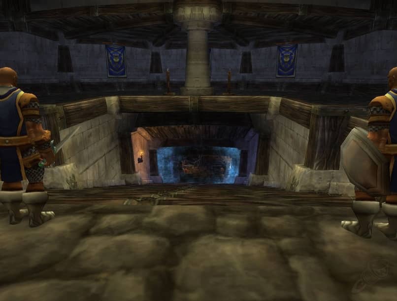 entrance to the dungeon in wow