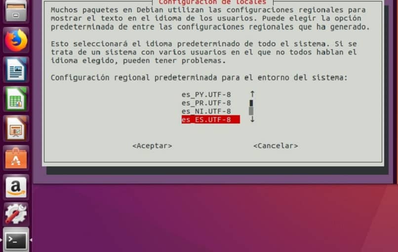 ubuntu configurar locales