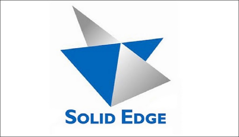 imagen que refleja el emblema de solid edge