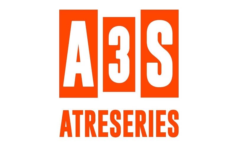 a3s atreseries logo naranja