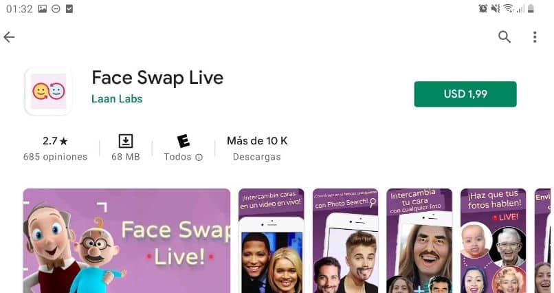 best face swap app real time face swap live
