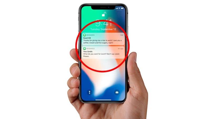 iphone lock screen notifications
