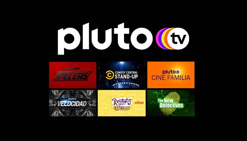 ver opciones y canales de pluto tv