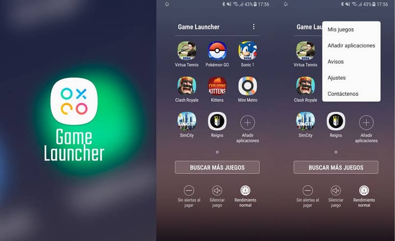 game launcher samsung