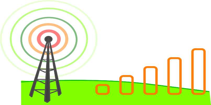 antena señal de internet