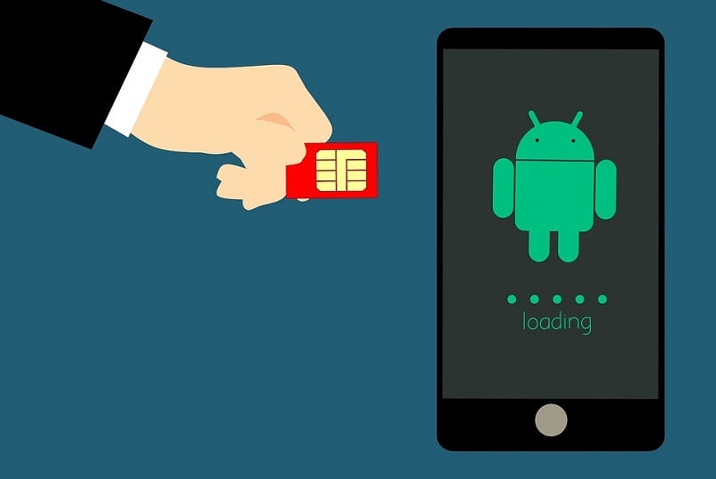 insertar simcard android