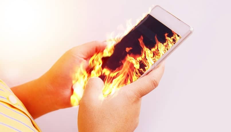 a very hot android mobile can be a serious problem