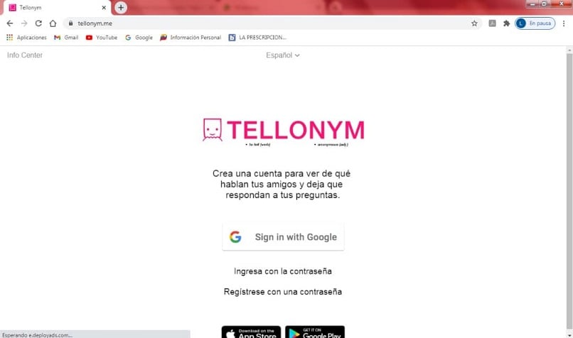 pagina web tellonym 
