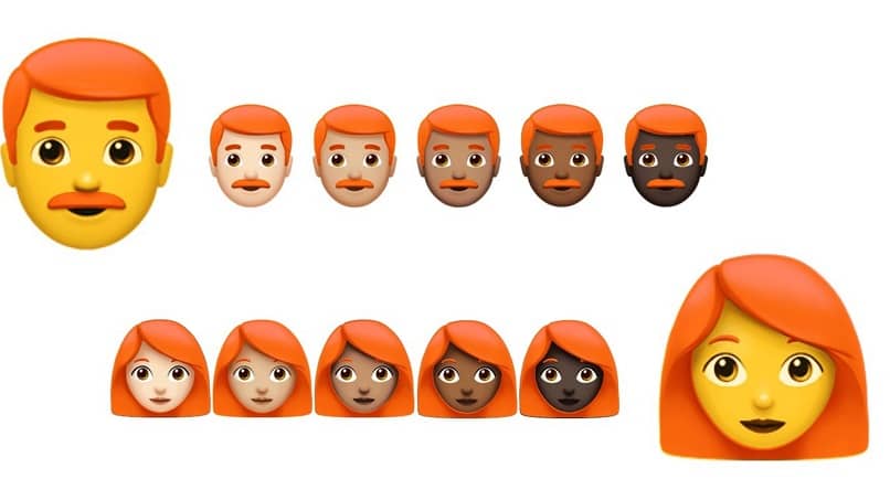 variation of skin tones in emojis