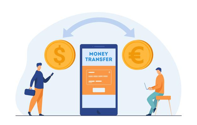 users transfer money
